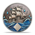 3 Year Sobriety Coin - Nautical NA Medallions | Narcotics Anonymousa AA Chips and Medallions | Addiction Recovery Gifts for Celebrating Recovery Anniversary Milestones | Sobriety Gifts for Women Men